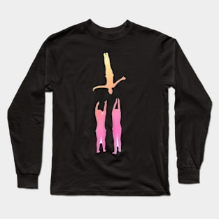 Women’s Trio doing Layout Long Sleeve T-Shirt